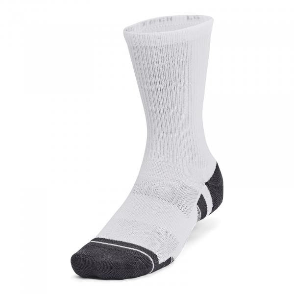 Ponožky Under Armour Performance Tech 3-Pack Crew White M