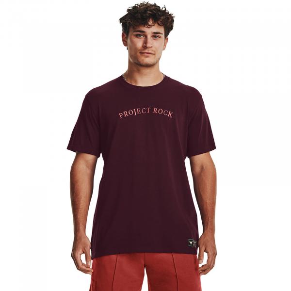Tričko Under Armour PJT ROCK CREST HW SS Maroon M