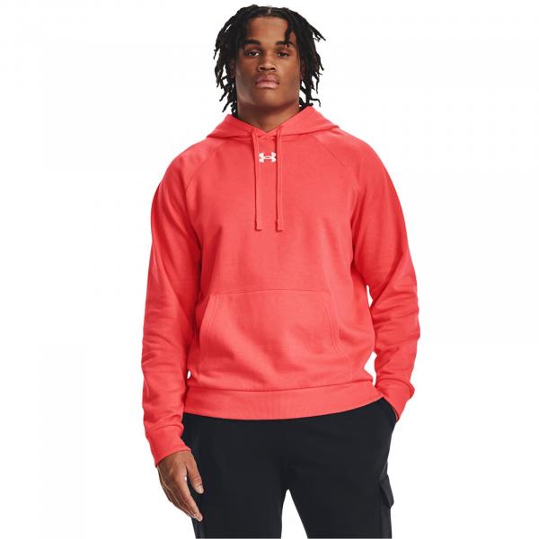 Mikina Under Armour Rival Fleece Hoodie Red M
