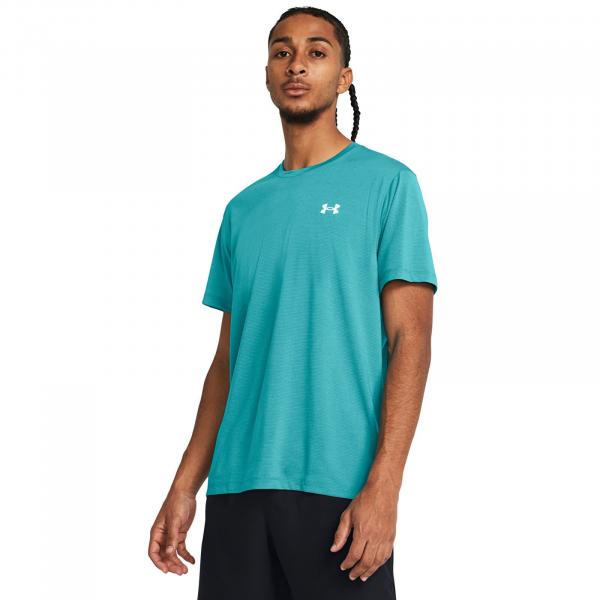Tričko Under Armour LAUNCH SHORTSLEEVE Blue L