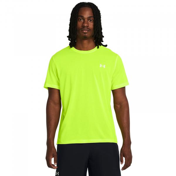 Tričko Under Armour LAUNCH SHORTSLEEVE Green L