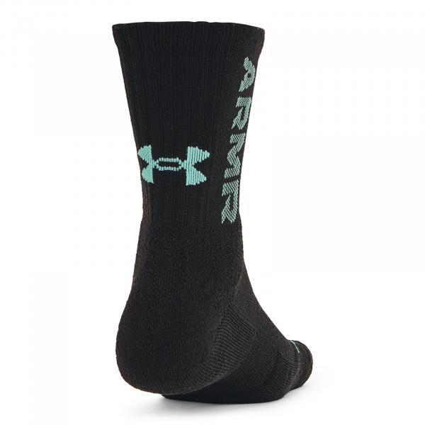 Ponožky Under Armour 3 Maker Mid Crew 3-Pack Black XL