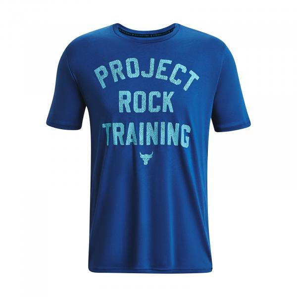 Tričko Under Armour PJT ROCK TRAINING SS Blue S