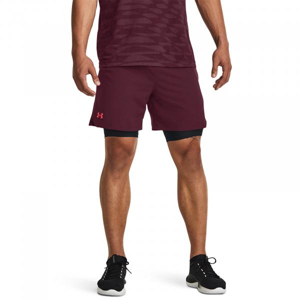 Under Armour Vanish Woven 6in Shorts Maroon XXL