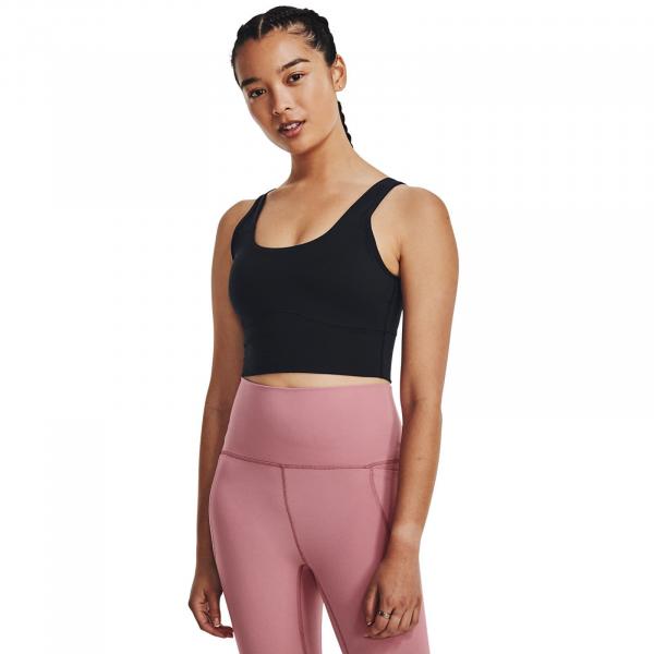 Tílko Under Armour Meridian Fitted Crop Tank Black L