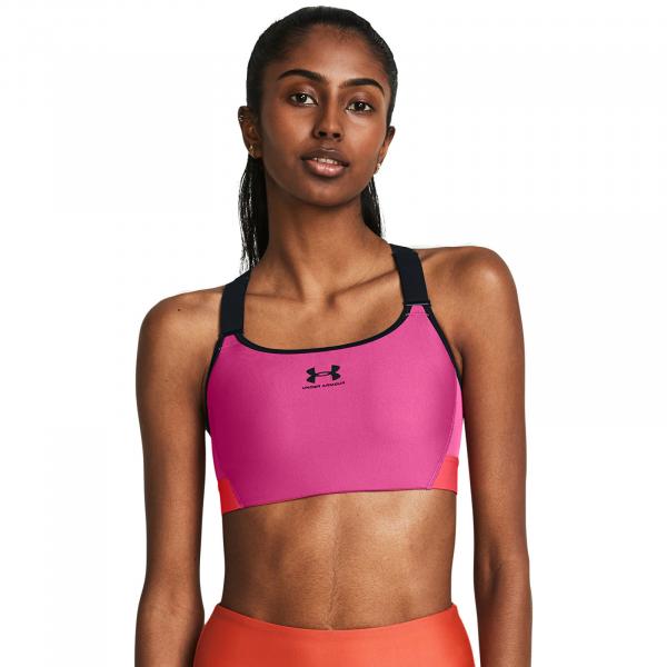 Podprsenka Under Armour HeatGear High Pink S