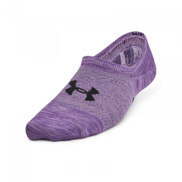 Ponožky Under Armour Breathe Lite Ultra Low 3-Pack Purple M