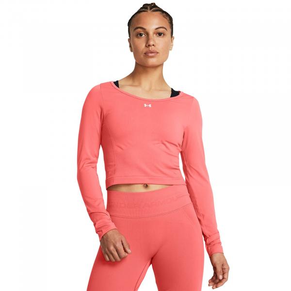Tričko Under Armour Vanish Seamless LS Pink M