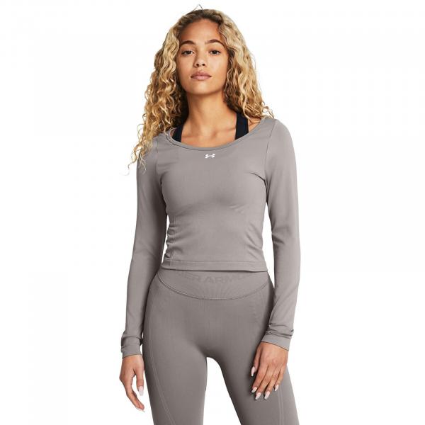 Tričko Under Armour Vanish Seamless LS Gray XS