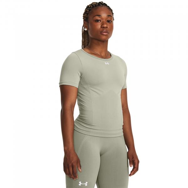 Tričko Under Armour Train Seamless SS Green L