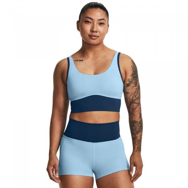 Tílko Under Armour Meridian Fitted Crop Tank Blue XS