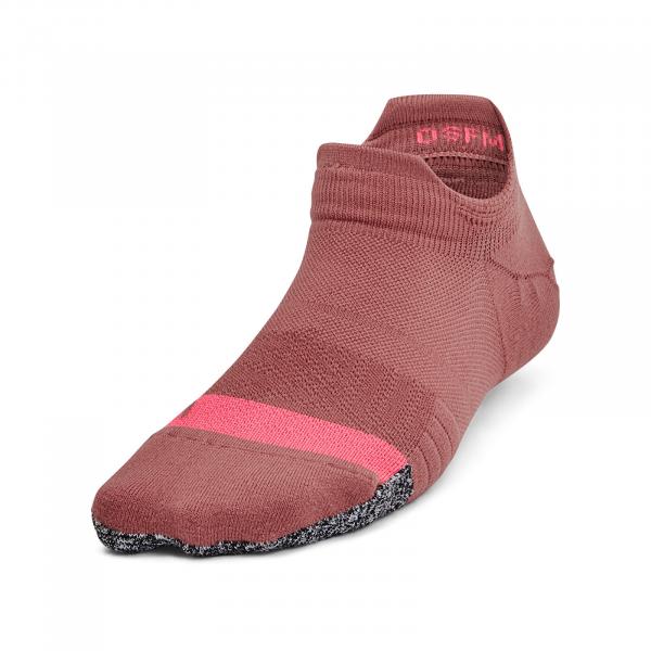 Under Armour Breathe 2 No Show Tab 2-Pack Red Universal