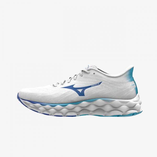 Tenisky Mizuno Wave Sky 8 White/ Laser Blue/ Mugen Blue EUR 36