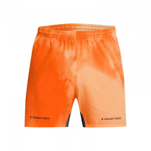 Šortky Under Armour Pjt Rock Ultimate 5in Pt Sts Orange XXL