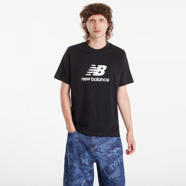 Tričko New Balance Sport Essentials Logo T-Shirt Black M