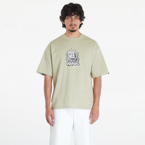 Tričko Vans Digital Repair SS Tee Beige M