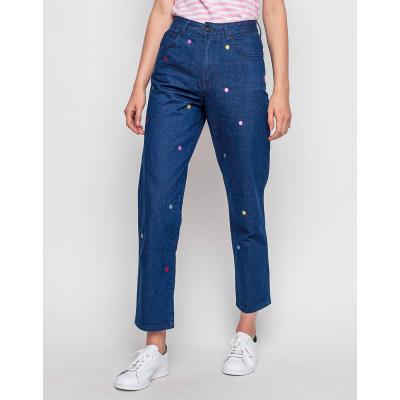 Kalhoty Lazy Oaf Pom Pom Pants Blue