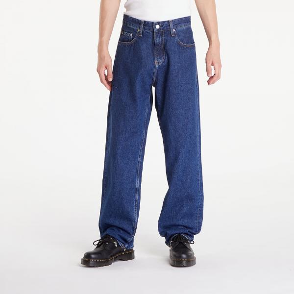 Kalhoty Calvin Klein Jeans 90'S Straight Jeans Denim Dark 34