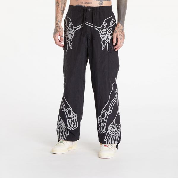 Kalhoty PLEASURES x Evangelion Eva-1 Cargo Pants Black XXL