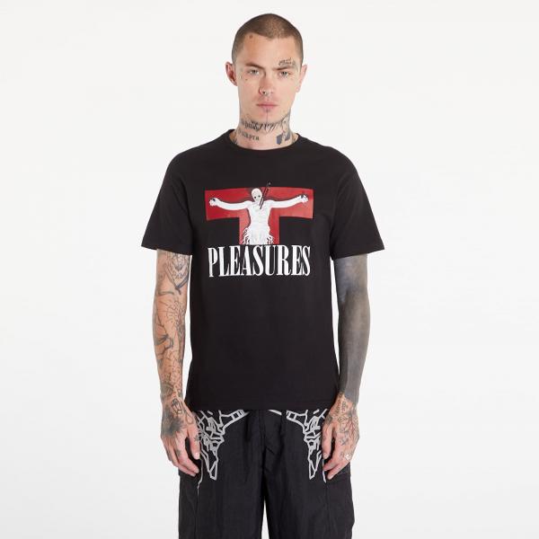 Tričko PLEASURES x Evangelion Lilith T-Shirt Black S