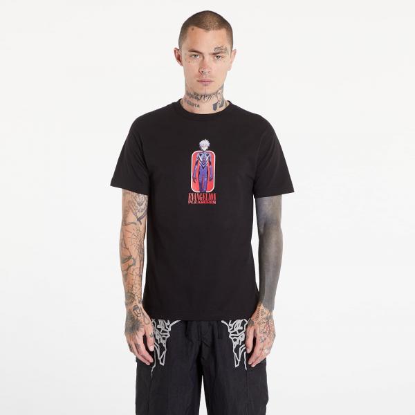 Tričko PLEASURES x Evangelion Kaworu T-Shirt Black M