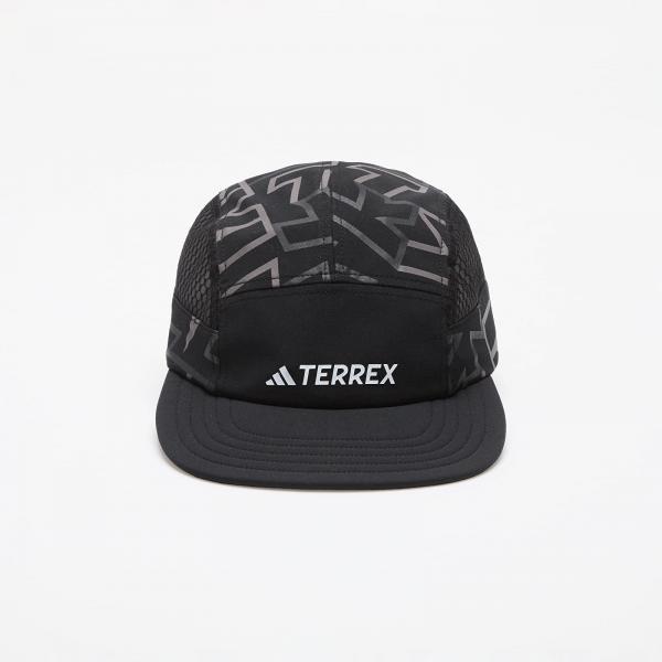 Kšiltovka adidas Terrex HEAT.RDY 5-Panel Graphic Cap Black/ Charcoal/ White M