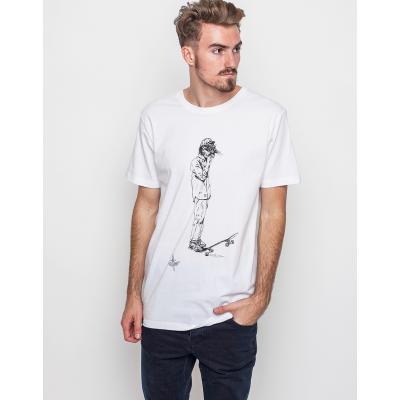 Triko Dedicated Skate Otter white