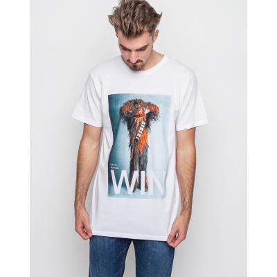 Triko Dedicated Star Wars Chewbacca Win white