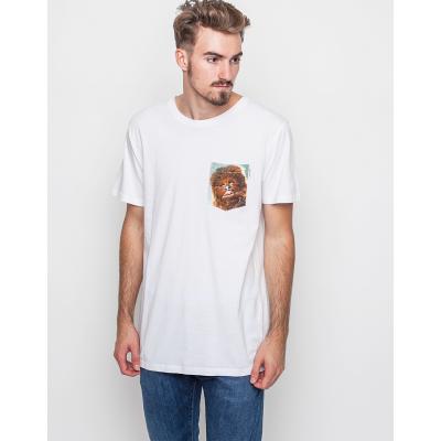 Triko Dedicated Star Wars Pocket Chewbacca White