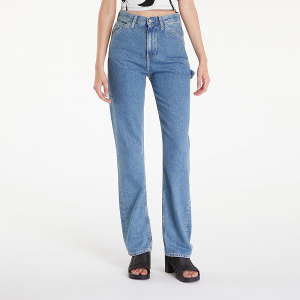 Džíny Calvin Klein Jeans High Rise Straight Denim Light W28/L32