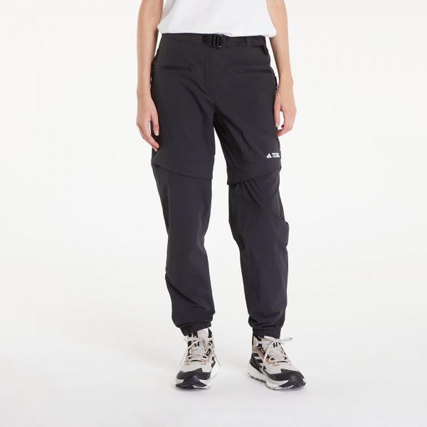 Kalhoty adidas W Terrex Utilitas Hiking Zip-Off Pants Black S/34