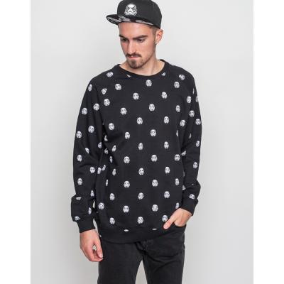 Mikina Dedicated Star Wars Sweatshirt Trooper Pattern Black