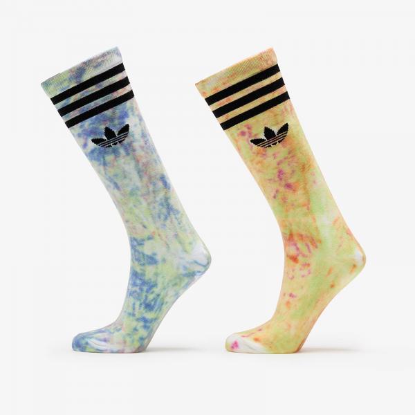 Ponožky adidas Tie-Dyed High Crew Socks 2-Pack Multicolor XL