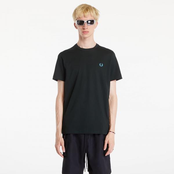 Tričko FRED PERRY Crew Neck T-Shirt Night Green/ Ocean XL