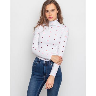 Triko Lazy Oaf Tiny Hearts white