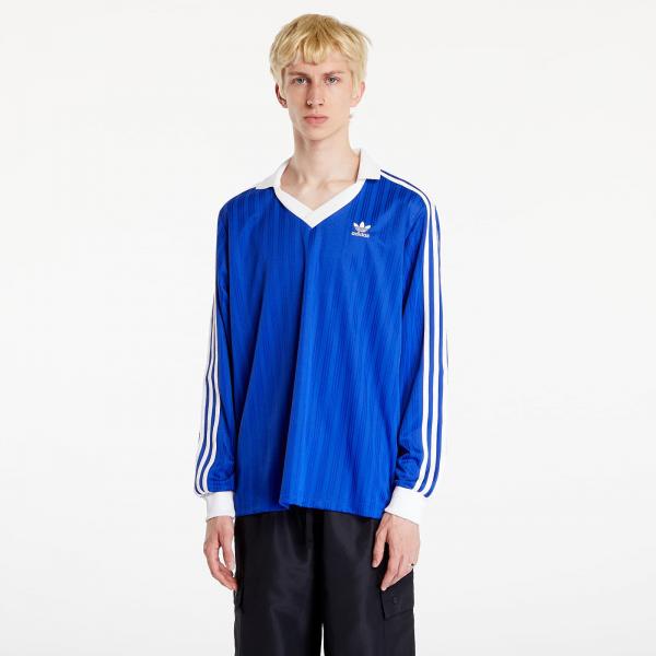 Tričko adidas Pique Long Sleeve Semi Lucid Blue XL
