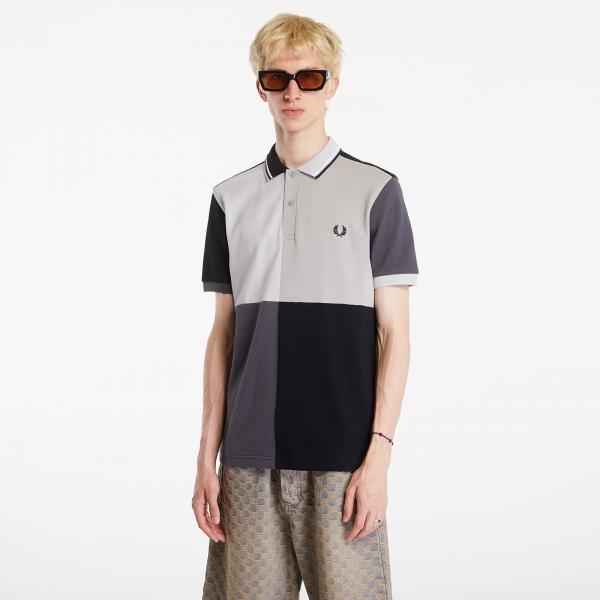 Tričko FRED PERRY Beams Grid Design Fp Polo T-Shirt Black S