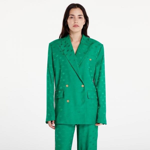 Bunda adidas Premium Woven Jaquard Blazer Green M