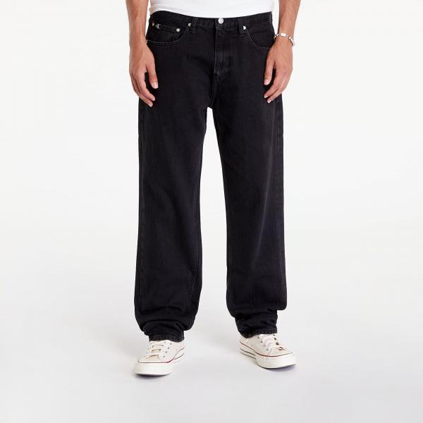 Kalhoty Calvin Klein Jeans 90'S Straight Denim Black 32