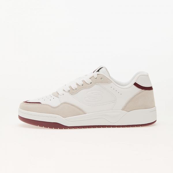 Tenisky Skechers Koopa - Volley Low Lifestyle White/ Burgundy EUR 43