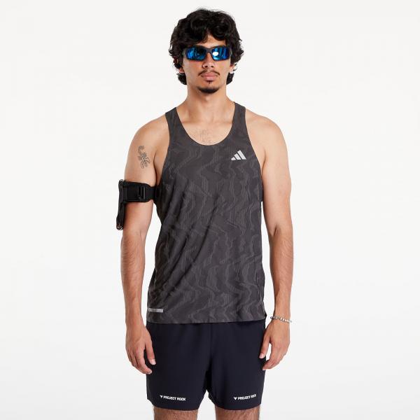 adidas Ultimate HEAT.RDY Engineered Running Top Black L