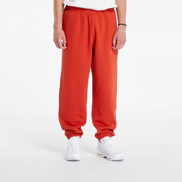 Tepláky Nike Solo Swoosh Men's Fleece Pants Dragon Red/ White XS
