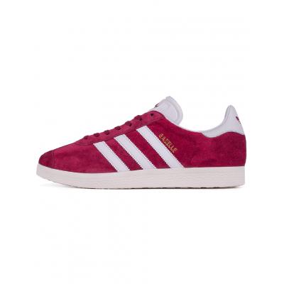Sneakers - tenisky Adidas Originals Gazelle Collegiate Burgundy / White / Gold Met.