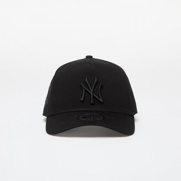 Kšiltovka New Era MLB New York Yankees Monochrome 9FORTY E-Frame Adjustable Cap Black Universal