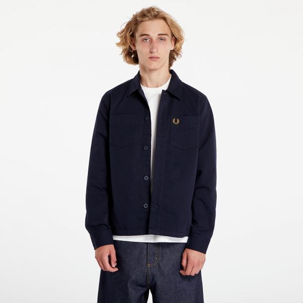 Bunda FRED PERRY Twill Overshirt Navy L