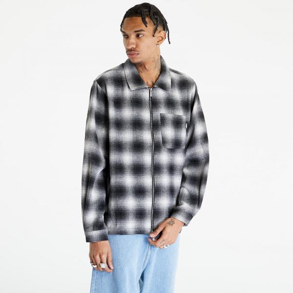 Bunda Wasted Paris Shirt Zip Shadow Method Black/ Off White L