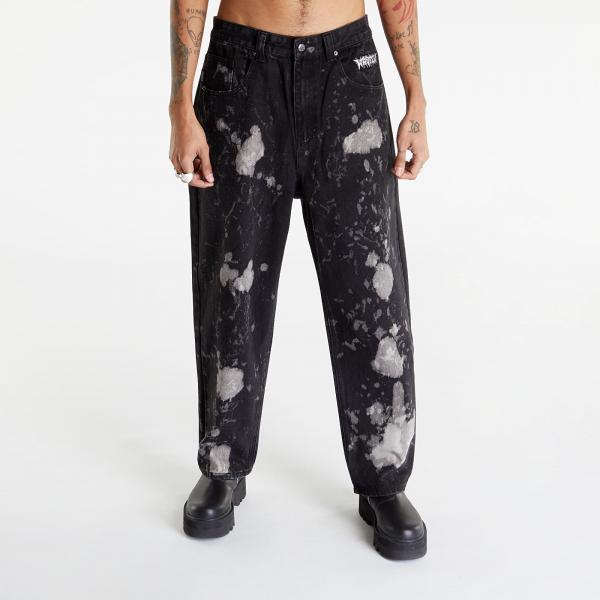 Kalhoty Wasted Paris Pant Casper Exit Bleach Black/ Grey W28