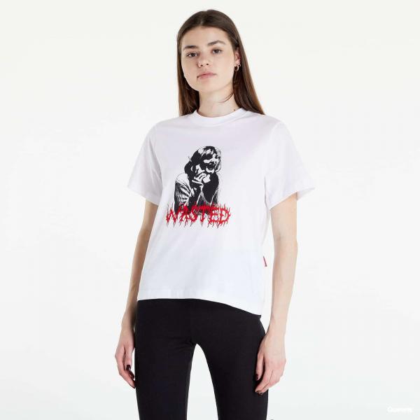 Tričko Wasted Paris WM Scary T-shirt White XS