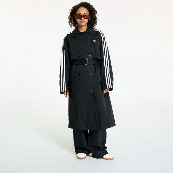Kabát adidas Tcoat Twill Black M