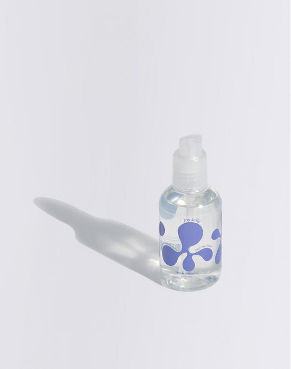 The Oh Collective Joy Jelly - Tingling sensations lube 100 ml Clear Blue